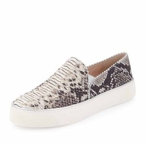 Stuart Weitzman Natural Nuggets Snake-print SlipOn